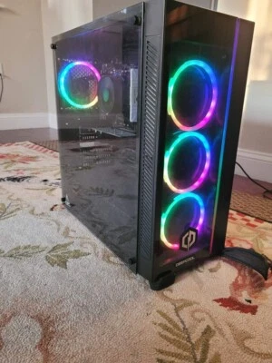 cyberpower gaming pc used, specs: nividia geforce GT 1030, And an AMD CPU. - Image 1 of 4