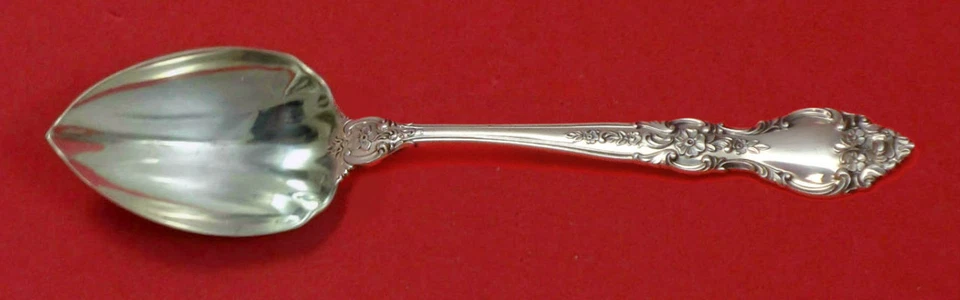 Cuchara de pomelo de plata esterlina Belvedere by Lunt estriada hecha a medida 5 3/4" Foto 1 de 1