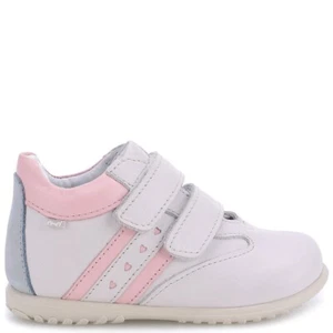 Kinderschuhe, für Mädchen, Größe 22, graurosa, Naturleder - Zdjęcie 1 z 5