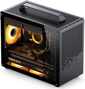 /JONSPLUS Z20 Black Micro-Atx Mini Tower PC Case,With Detachable Carrying Handle - Picture 1 of 7