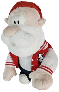 Sound N Light Plush Animated Musical Dancing Hip-Hop Santa Claus 13" White Red - Picture 1 of 14