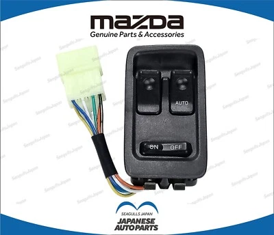 MAZDA Genuine 93-02 POWER WINDOW SWITCH DRIVER SIDE RX7 RX-7FD3S FD - Imagem 1 de 4