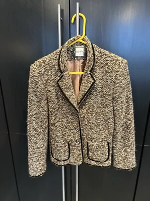 Blazer italiano Boucle Enrico Ferezi talla 10 Foto 1 de 4