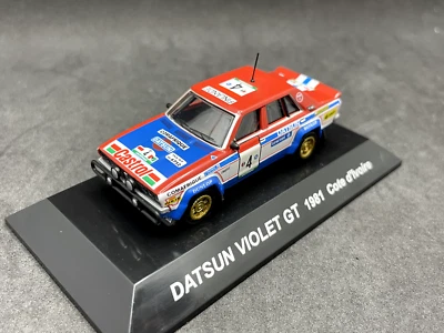 CM's 1/64 DATSUN VIOLET GT 1981 Cote d'lvoire #4 diecast model car CM105 - Image 1 of 4