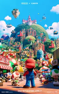 Super Mario Bros 11" x 17" Collector's Movie Poster - Picture 1 of 5