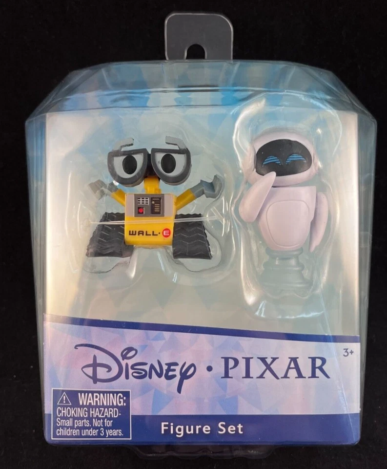 Disney Pixar - WALL-E - WALL-E & EVE - Juego de 2 mini figuras Foto 1 de 4