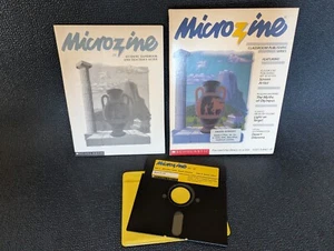 Microzine Scholastic Classroom Screen Artist & Desert Dilemma Apple II Floppy - Picture 1 of 16