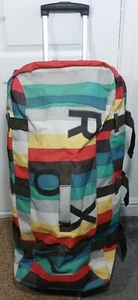 ROXY (Quicksilver) großer Canvas Roll Trolley Reisetasche Koffer Gepäck - Bild 1 von 15