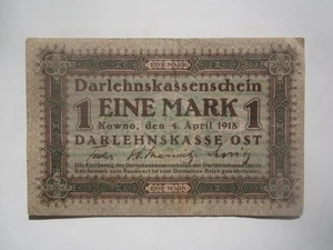 Kowno Polonia 1918 Lituania 1 marca - Imagen 1 de 2