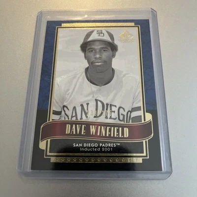 2003 SP Legendary Cuts Blue /275 Dave Winfield #27 HOF - Image 1 of 3