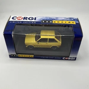 Vanguards Corgi 1:43 SCALE Ford Fiesta Mk1 Festival Prairie Yellow VA12509 - Picture 1 of 5