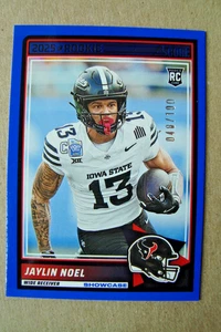 2025 Score Blue Showcase #68 Jaylin Noel Rookie #'d 48/100 - Picture 1 of 2