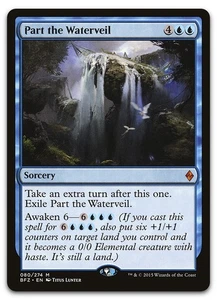 Part the Waterveil #80 (LP) Battle for Zendikar BFZ Magic MTG - Picture 1 of 2