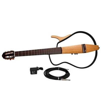Yamaha SLG-100N Right Handed Acoustic Electric Silent Guitar - Taiwanese Made - Image 1 of 4