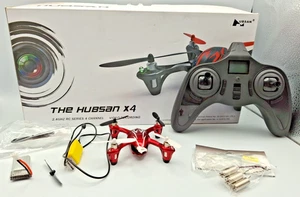 The Hubsan X4 Six Axis Gyro Drone Black And Red Teen Adult Quadcopter J1129 - Picture 1 of 8