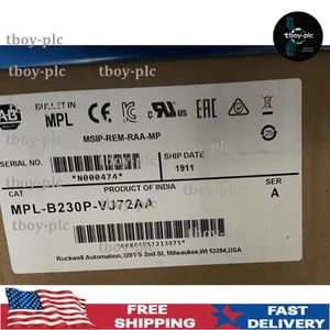 MPL-B230P-VJ72AA NEW AB MPL 480VAC Rotary Servo Motor MPLB230PVJ72AA US Free Tax - Picture 1 of 6