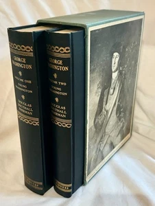 George Washington, by Douglas Southall Freeman, Two Volumes, "Young Washington" - Foto 1 di 1
