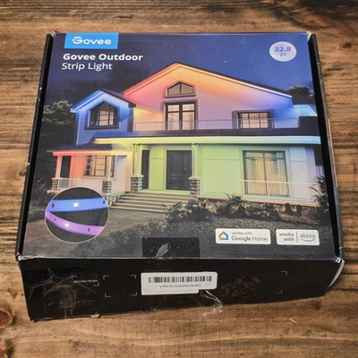 Govee Outdoor LED Strip Lights Waterproof, 32.8ft Smart Outdoor Lights Work with - Image 1 of 4