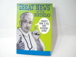 Funny Birthday Greeting Card Friend Brother Sister Co-Worker Mom Dad anyone! - Picture 1 of 3