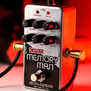 Electro-Harmonix Nano Deluxe Memory Man Delay Pedal Brand New Authorized Dealer - Picture 1 of 10