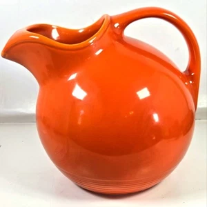 Brocca di servizio vintage Homer Laughlin Fiestaware Arlecchino arancione - Foto 1 di 7
