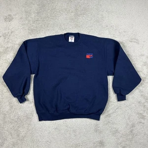 Vintage Pepsi Sweatshirt Mens Large Jerzees Super Sweats Crewneck 90s USA - Picture 1 of 9