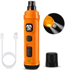 Dog Nail Grinder with 2 LED Light - New Version 2-Speed Powerful Electric Pet... - Picture 1 of 7