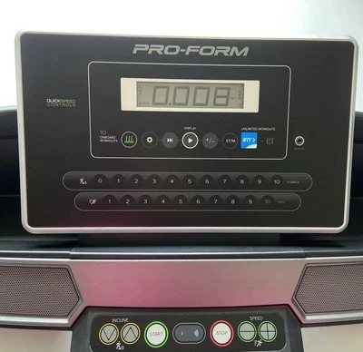 ProForm Trainer 5.0 Treadmill Console Control Panel Display  - Image 1 of 4