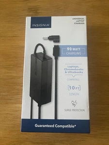 Insignia 90 Watt Universal Laptop Charger : New In Box: 10 Ft Cord - Picture 1 of 4