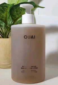 16 Oz OUAI Detox Shampoo 474 ml TUTTI I TIPI DI CAPELLI Nuovo/*Leggi  - Foto 1 di 13