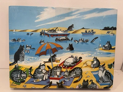 Springbok 500 шт. головоломка «Кошка дни лета» B. Kliban кошки - Изображение 1 из 4