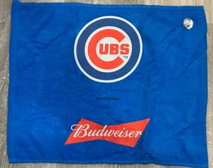 2019 Chicago Cubs BDA/MLBP Rally Towel Budweiser  BLUE MLB Fan Giveaway Official - Picture 1 of 11
