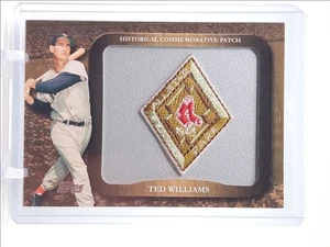 TED WILLIAMS 2009 TOPPS 1946 ALL-STAR GAME COMMEMORATIVE PATCH Q3573 - Picture 1 of 2