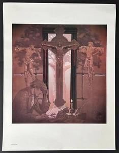 Gospel of John ~ Original 29""x 19,25"" 1980 Kunstdruck ~ von Rick Griffin - Bild 1 von 4