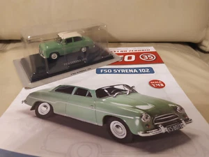 IXO 1:43 DeAgostini FSO Syrena 102 - Legendy FSO - NEW - Zdjęcie 1 z 1