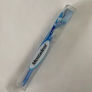 Vintage Mentadent ProCare Toothbrush Soft 31 Full Blue Chesebrough - Picture 1 of 5
