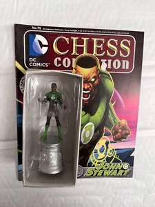 FIGURAS DE AJEDREZ DE DC COMICS NÚMERO 75 JOHN STEWART EAGLEMOSS MODELO Y MAG - Imagen 1 de 2