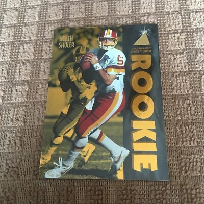 1995 Pinnacle Heath Shuler #Z132 Rookie Card Zenith Edition Washington Redskins - Image 1 of 2
