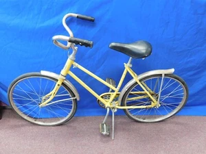 Vintage Rollfast Child's Size Yellow Bicycle - Picture 1 of 7