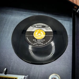 BIG BAMBOO/ISLAND WOMAN  EMILE STRAKER 1963 WIRL 45 Calypso Made In Jamaica RARE - Picture 1 of 8