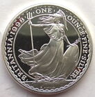Grande-Bretagne 1998 Britannia pièce d'argent de 2 livres 1 oz, preuve, rare