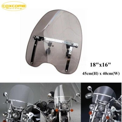 Front Windshield Wind Deflector For Honda Shadow Spirit 750 Spirit 1100 ACE 750 - Image 1 of 4