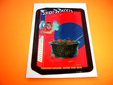 2007 Wacky Packages All New Series 6 {ANS6} "SHOT WHEELS" Make Your Own #8