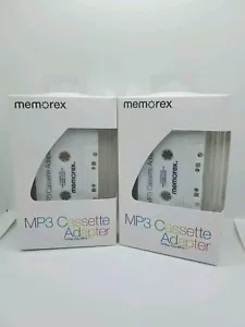 2 Vintage Memorex MP3/Telefon Audio Kassette Adapter Neu in Verpackung Play Mp3s - Bild 1 von 10