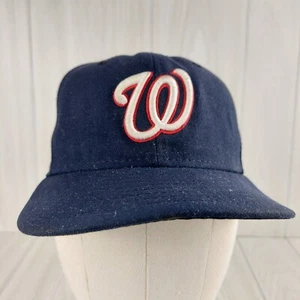 Gorra ajustada New Era de colección de los Washington Nationals 7 hecha en EE. UU. azul - Imagen 1 de 7