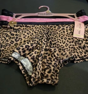NEW!Juicy Couture 3 Pack !Sexy, Stretchy Women's Boyshorts Panties/ 1X/ MSRP $28 - Picture 1 of 8