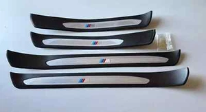Door Sill Cover Protector Plate Set 4 pcs For BMW E60 M5 Sill Lower Scuff Trim - Bild 1 von 5
