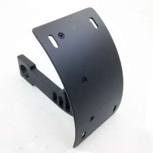 Black Rear Side License Plate Frames For Kawasaki Ninja ZX6R/6RR/7R/9R/12R/14R - Picture 1 of 6
