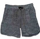 Men’s MeUndies Shorts XL Gray Extremely Soft Pockets Drawstring GUC Lightweight