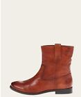 Frye Anna Shortie Women’s Size 7.5M Cognac Brown Leather Slouch Ankle Booties
